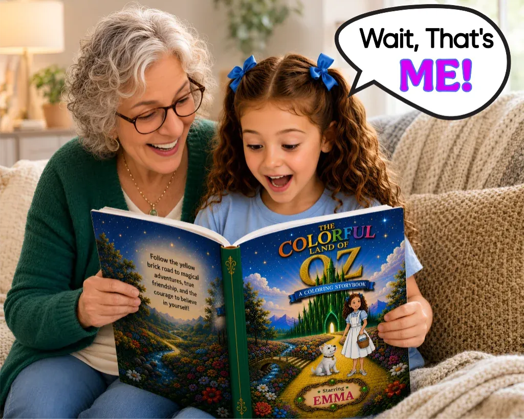 Step 04: Wait… That’s Me! — making a personalized coloring book